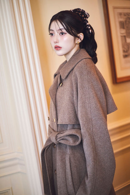 モデル身長：157cm カラー：mocha