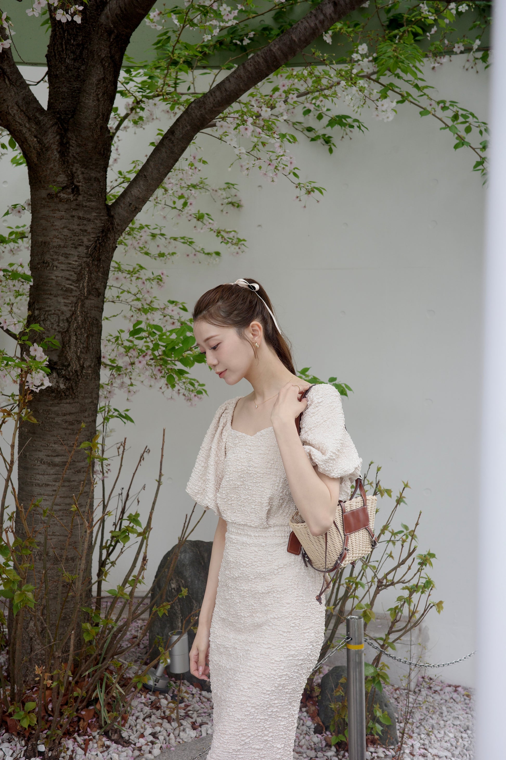 モデル身長：171cm カラー：beige サイズ：M