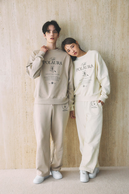 レディースモデル身長：172cm サイズ：レディース M カラー：ivory
メンズモデル身長：180cm サイズ：メンズL カラー：mocha