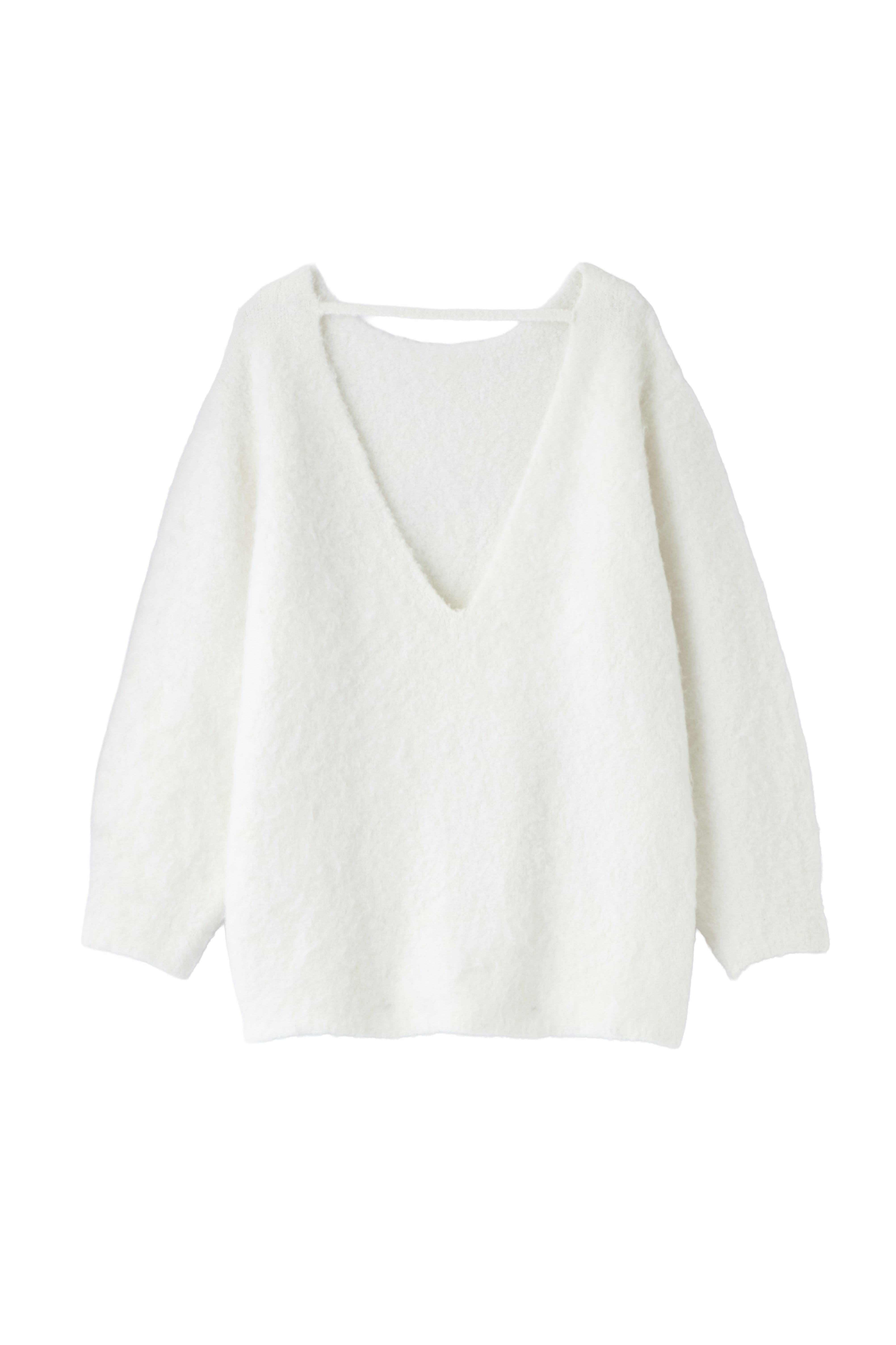 バックオープンシャギーニットトップス – poláura OFFICIAL ONLINE STORE