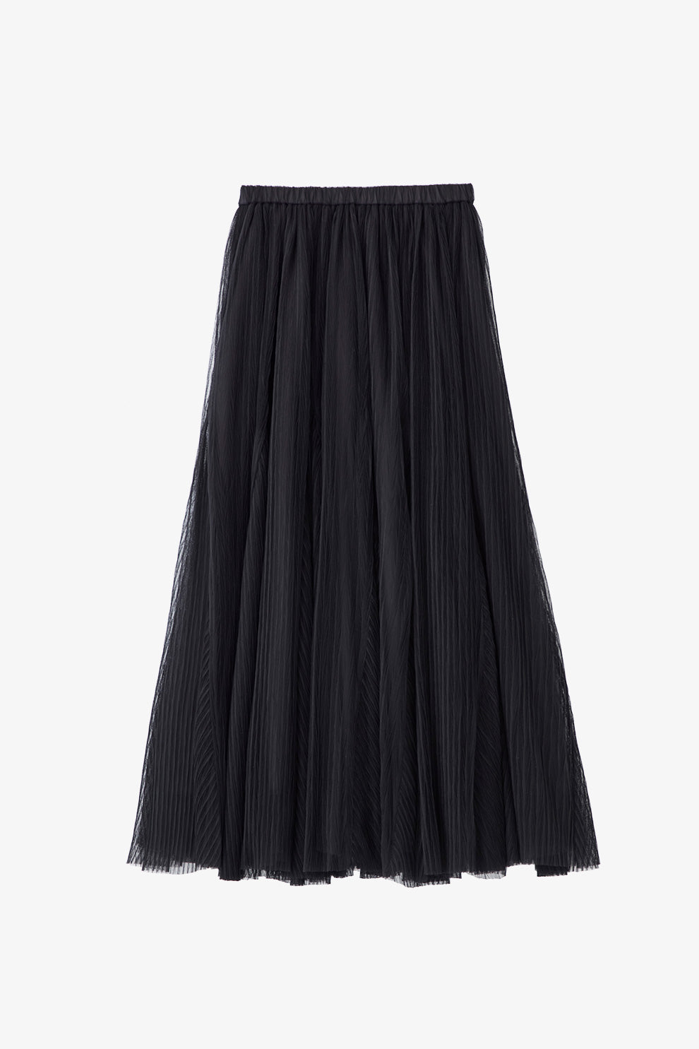 ポローラ　プリーツ チュールマーメイドスカート プリーツチュールマーメイドスカート – poláura OFFICIAL ONLINE STORE