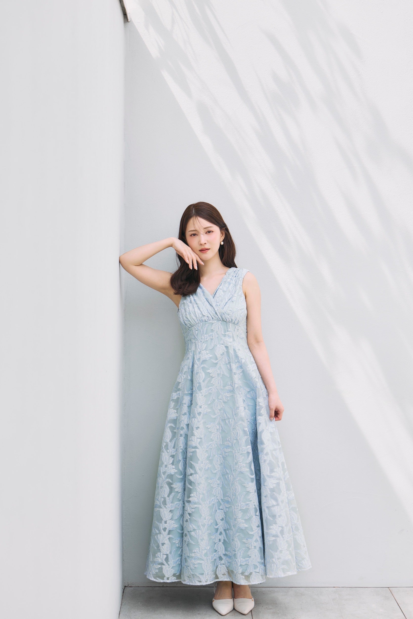 ブロッサムベールカシュクールワンピース – poláura OFFICIAL ONLINE STORE