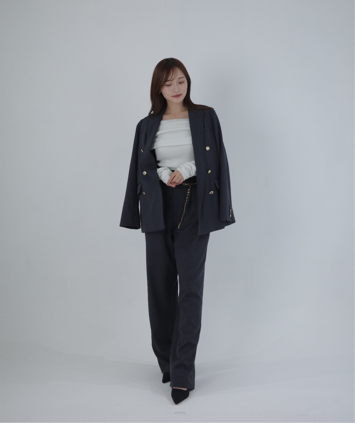 ニュアンスゴールドボタンジャケット – poláura OFFICIAL ONLINE STORE ニュアンスゴールドボタンジャケット – poláura OFFICIAL ONLINE STORE