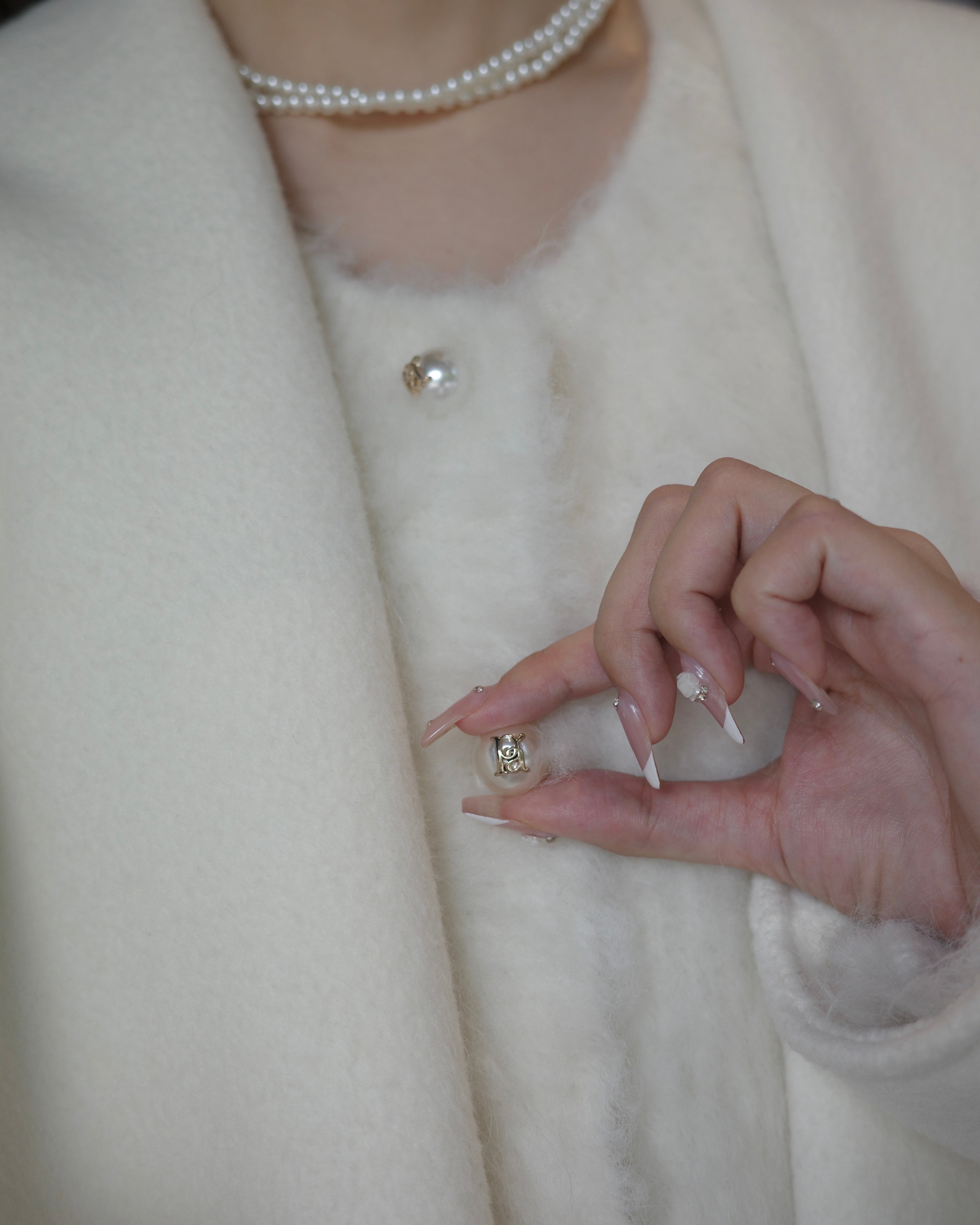 パールボタンアルパカカーディガン – poláura OFFICIAL ONLINE STORE