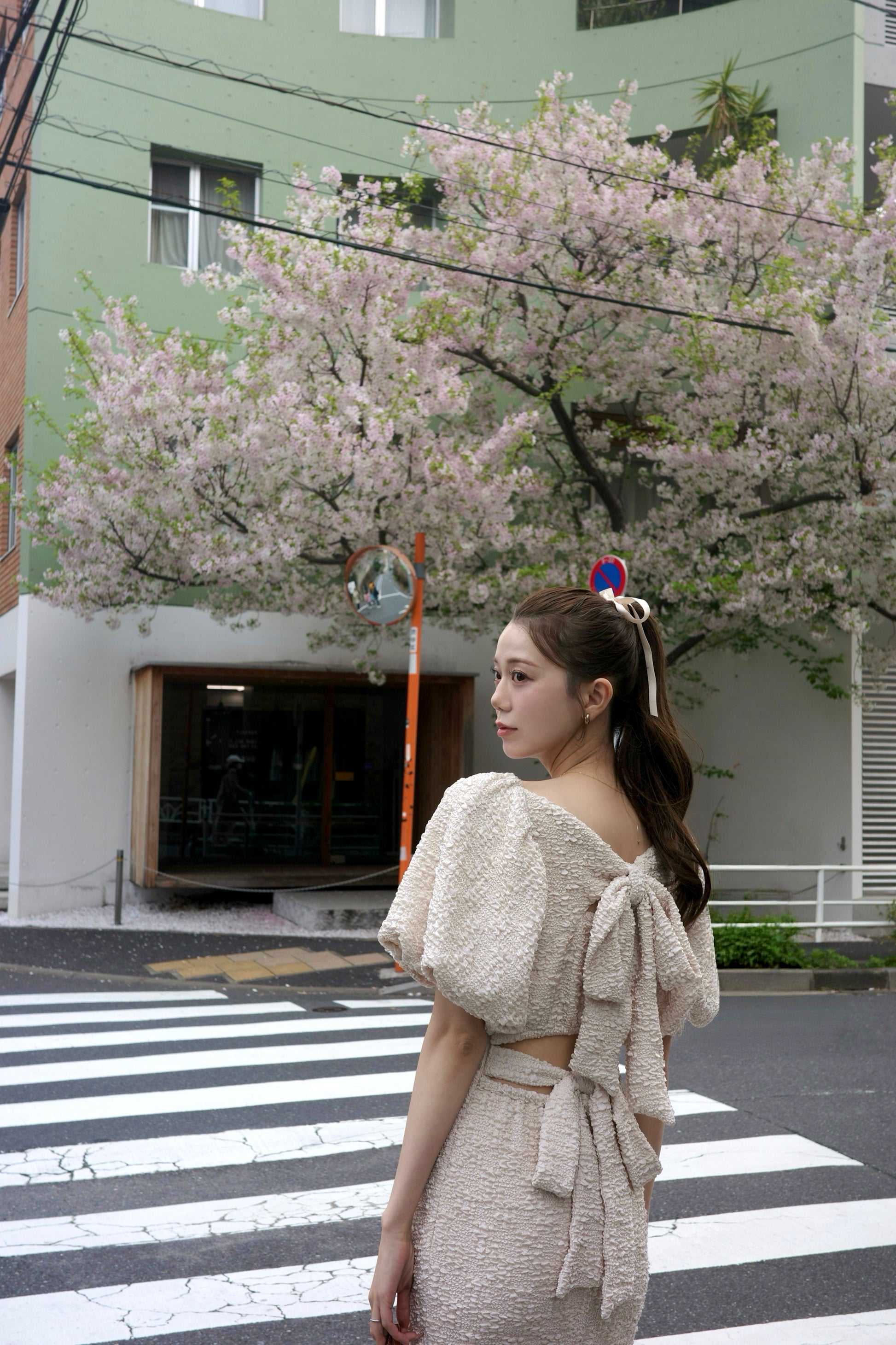 モデル身長：171cm カラー：beige サイズ：M