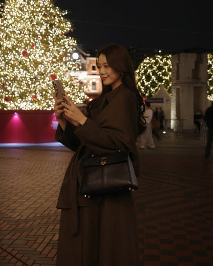 モデル身長：171cm カラー：brown