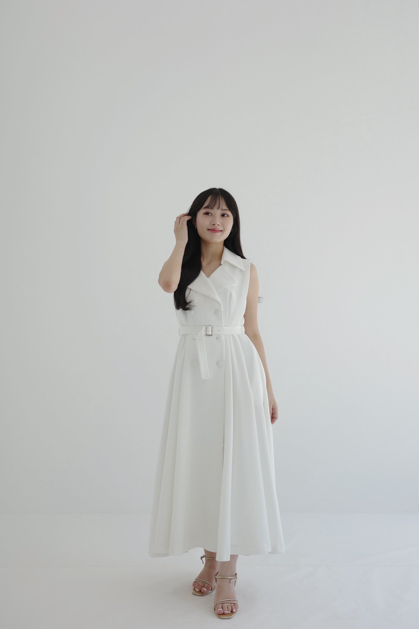 グレーストレンチドレスワンピース – poláura OFFICIAL ONLINE STORE
