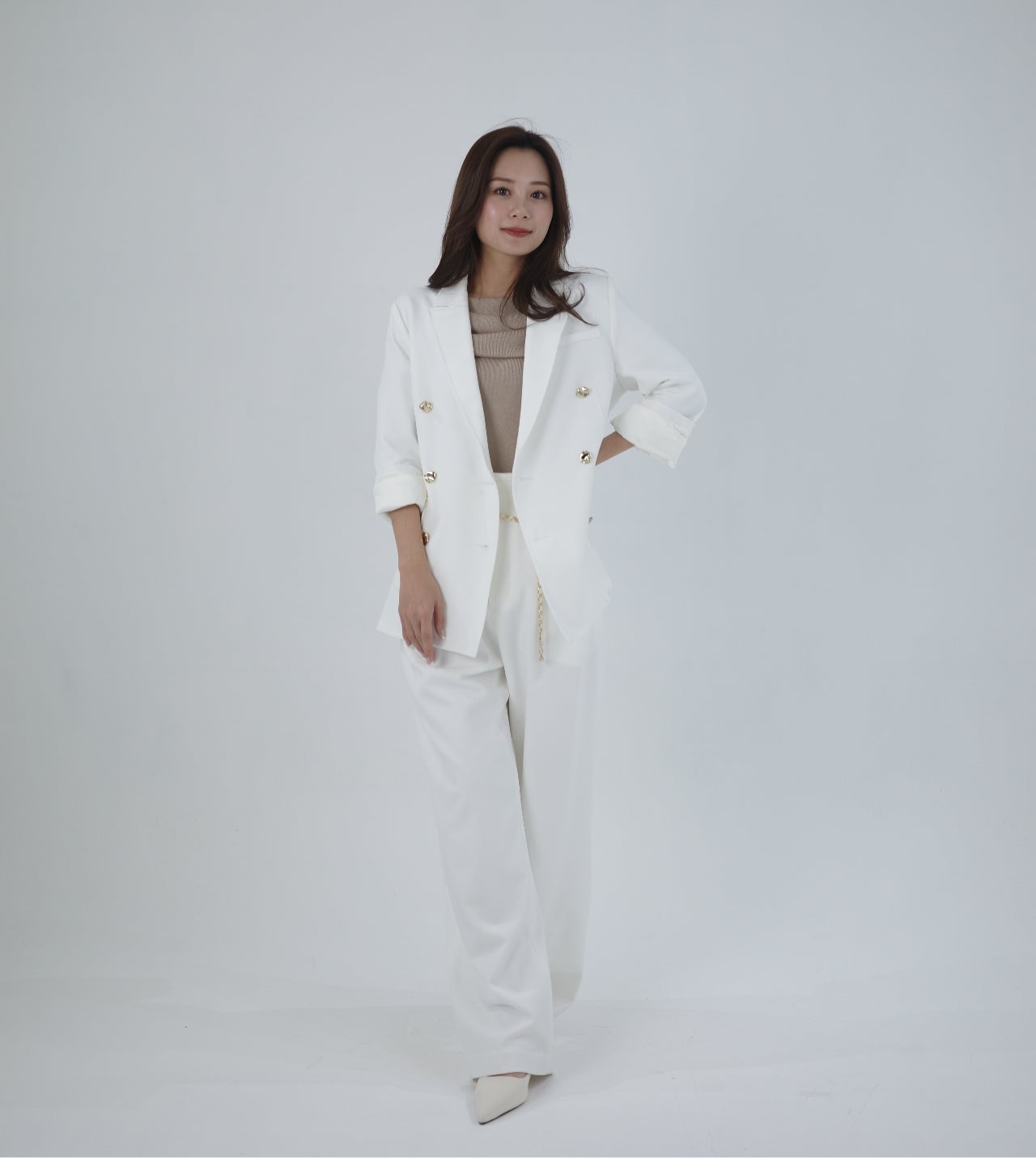 ニュアンスゴールドボタンジャケット – poláura OFFICIAL ONLINE STORE ニュアンスゴールドボタンジャケット – poláura OFFICIAL ONLINE STORE