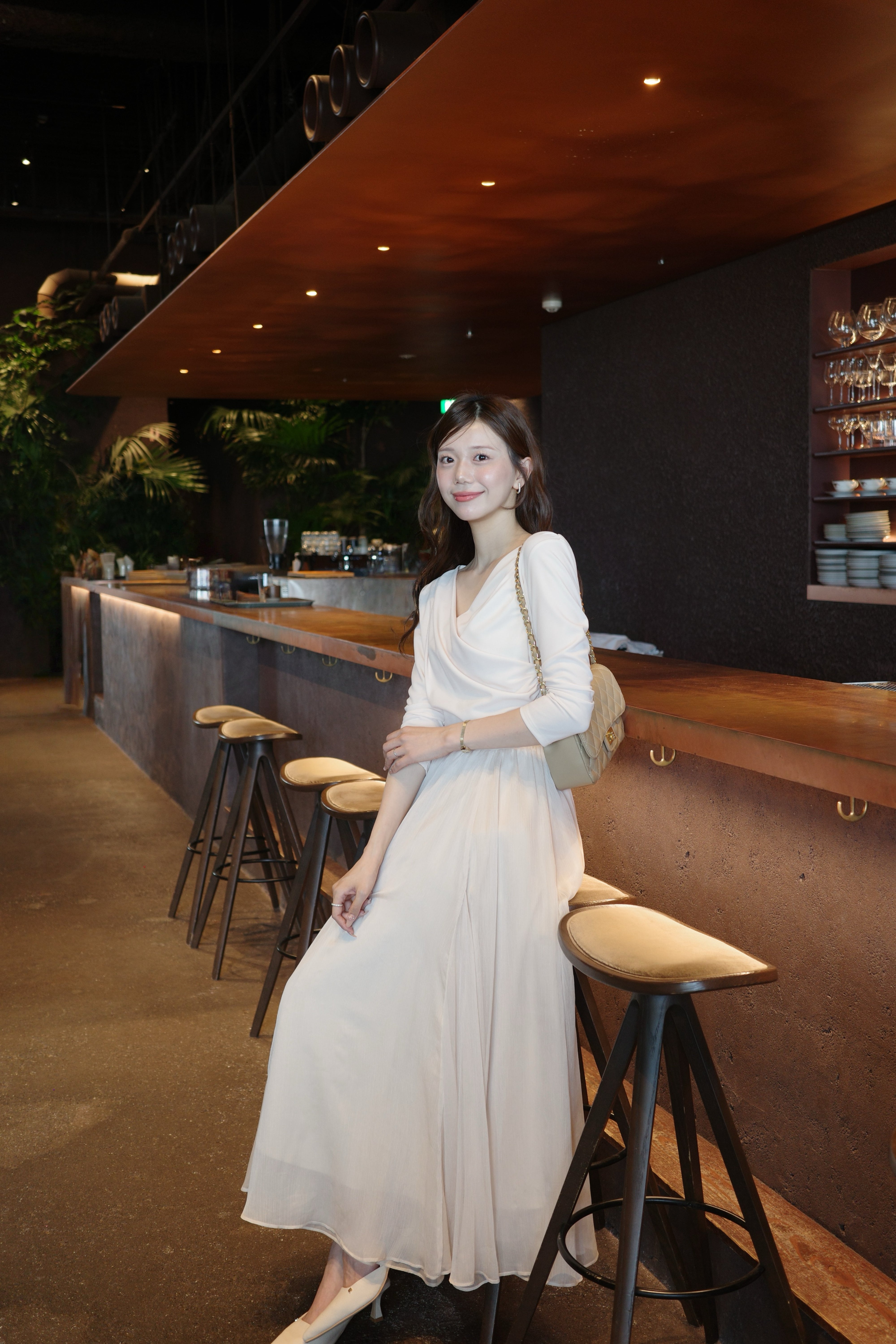poláura ポローラ エアリードレープカシュクールドッキングワンピース エアリードレープカシュクールドッキングワンピース – poláura