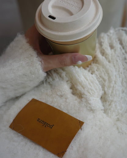 マフラーセットオーバーサイズカーディガン