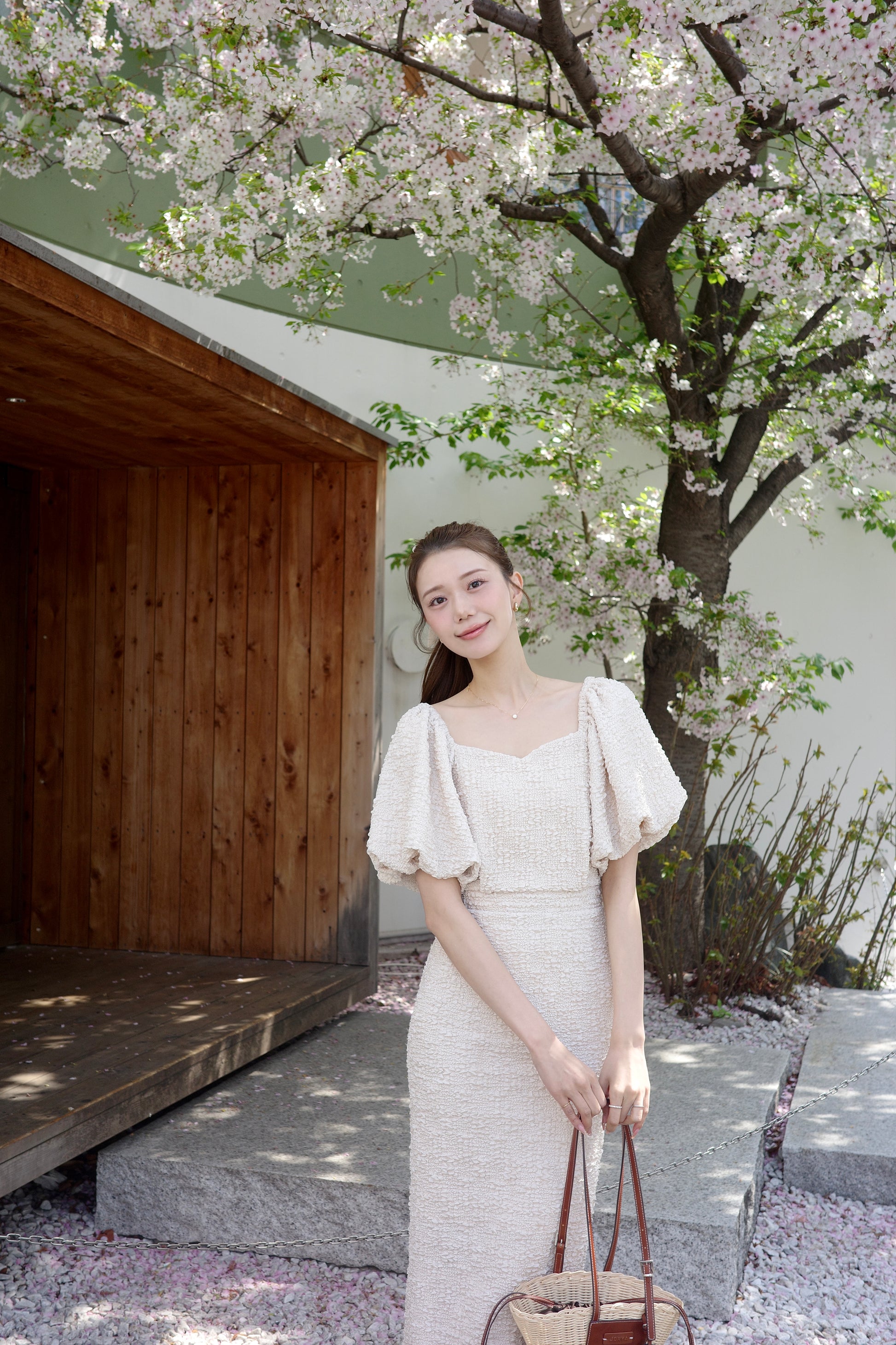 モデル身長：171cm カラー：beige サイズ：M