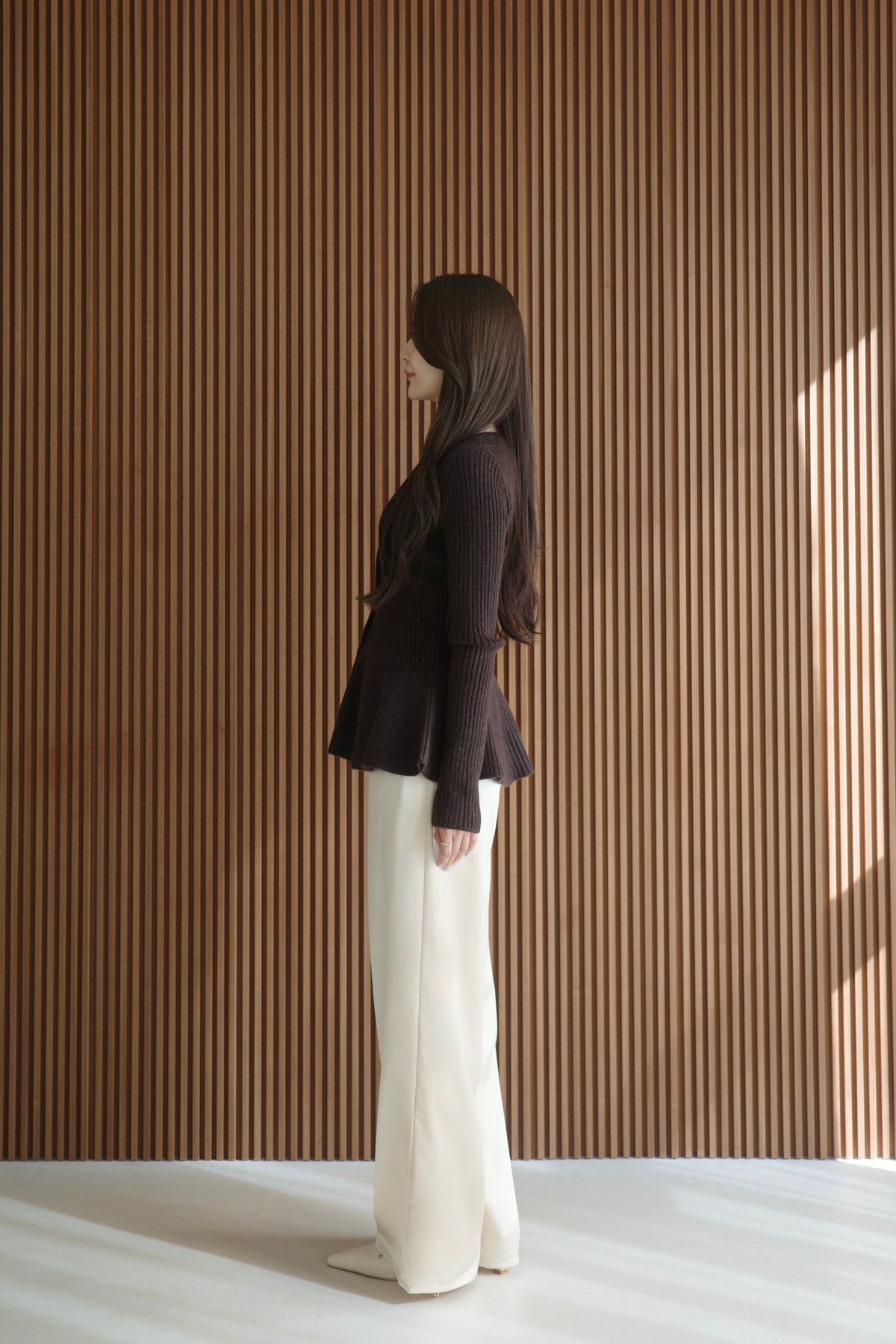 着用モデル:167cm カラー:light beige