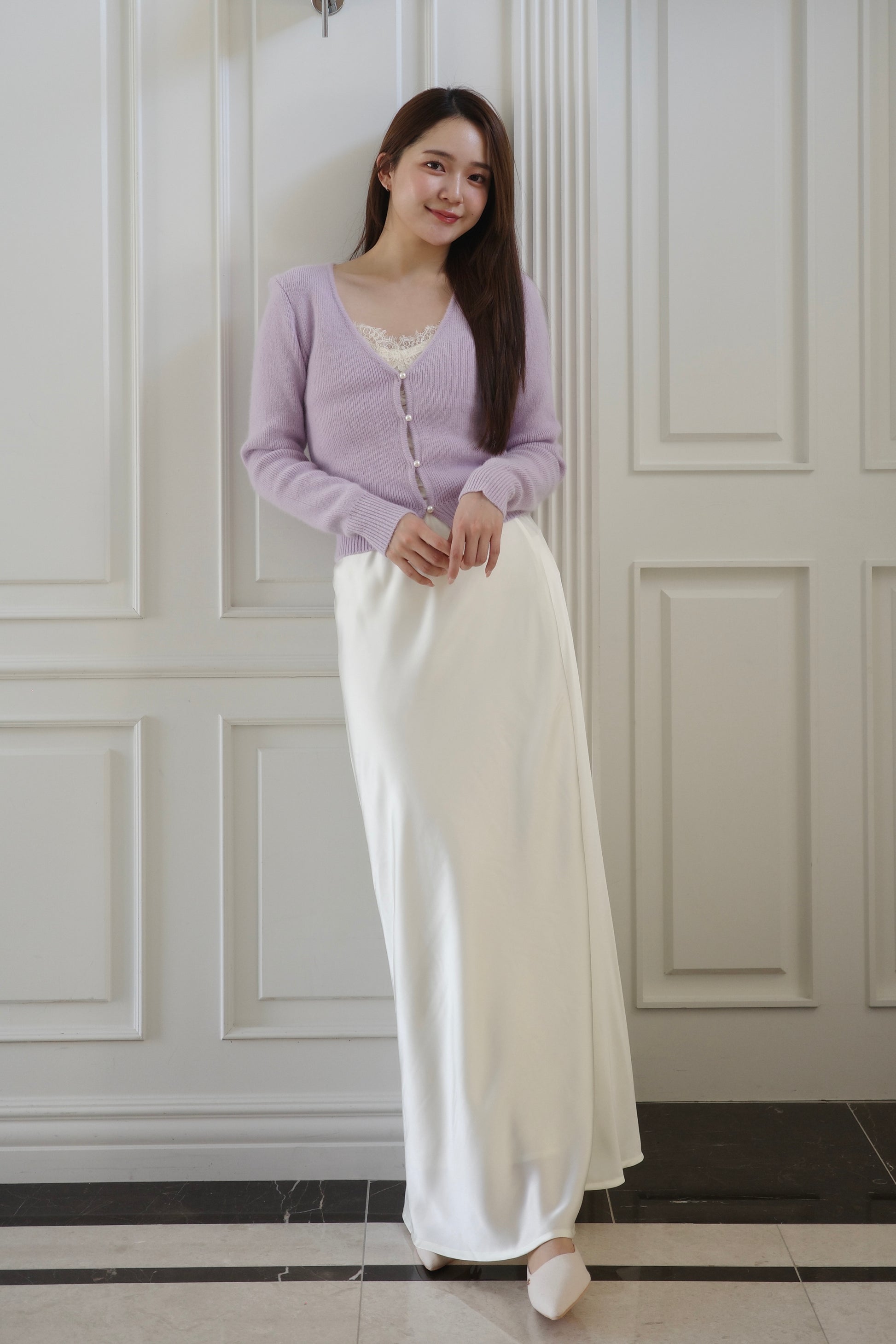 モデル身長：167cm　カラー：purple