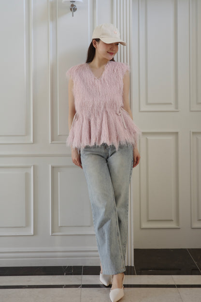 モデル身長：167cm　トップスカラー：pink