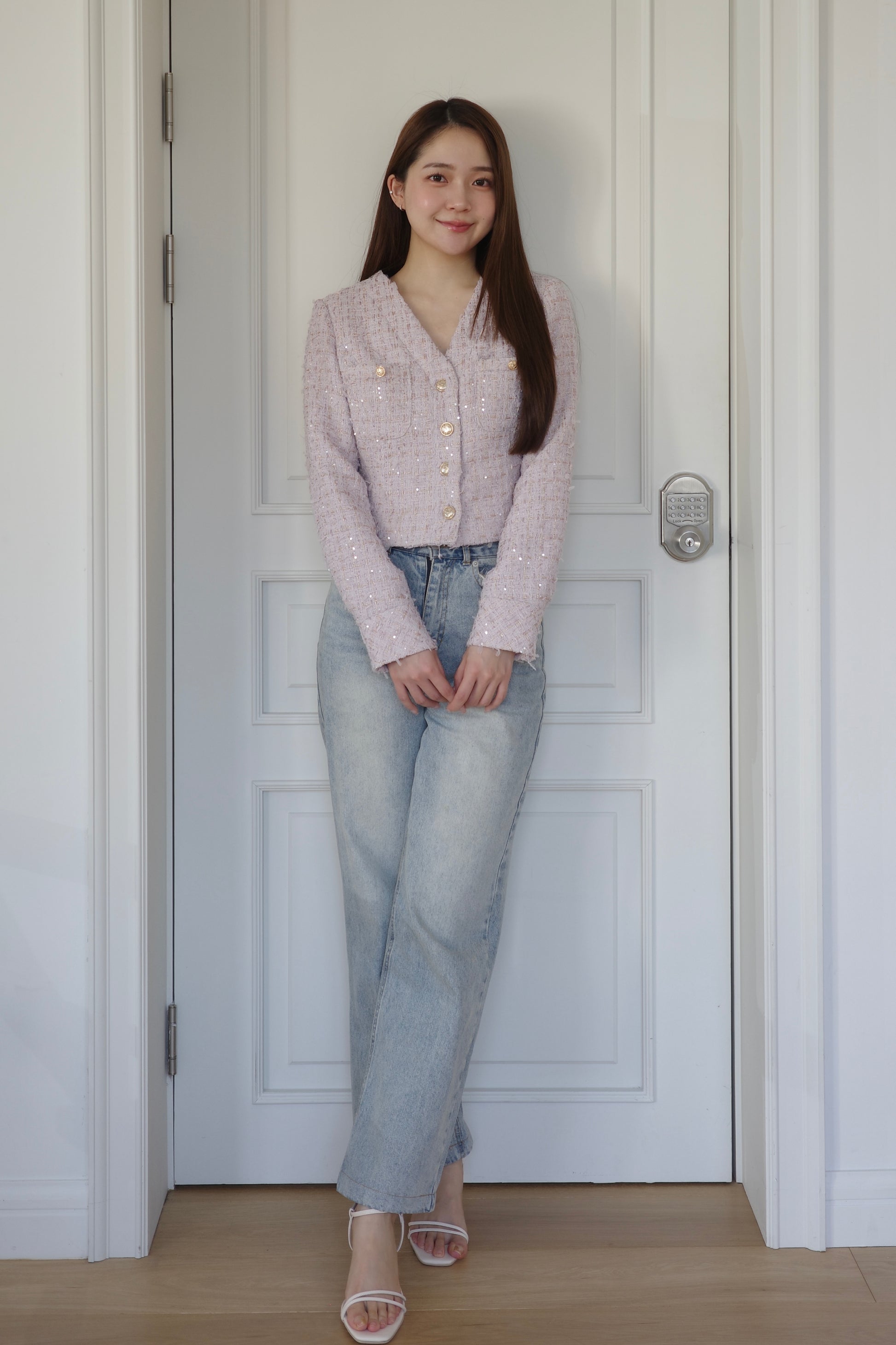 モデル身長：167cm　トップスカラー：pink