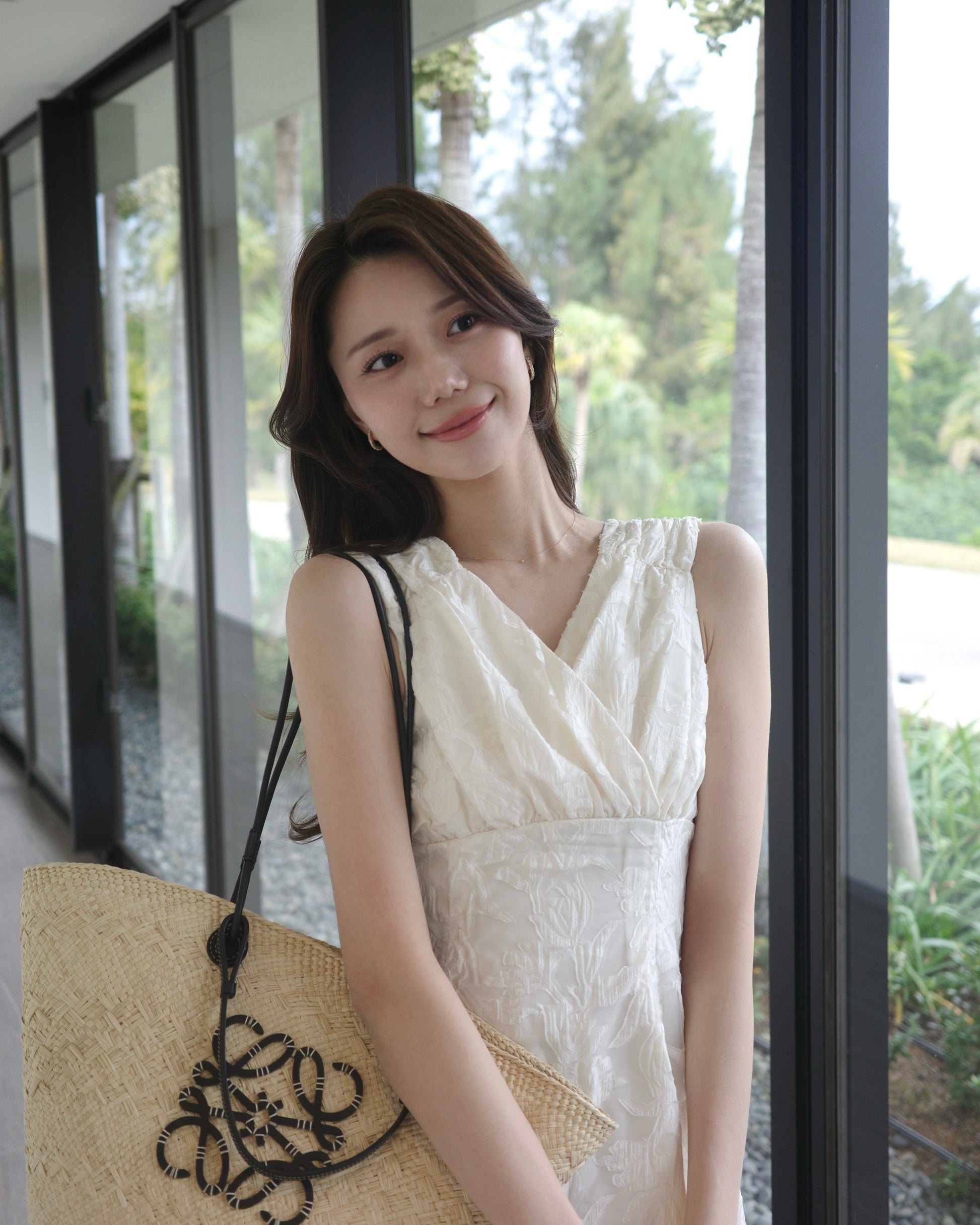 モデル身長：171cm カラー：off white サイズ：MM