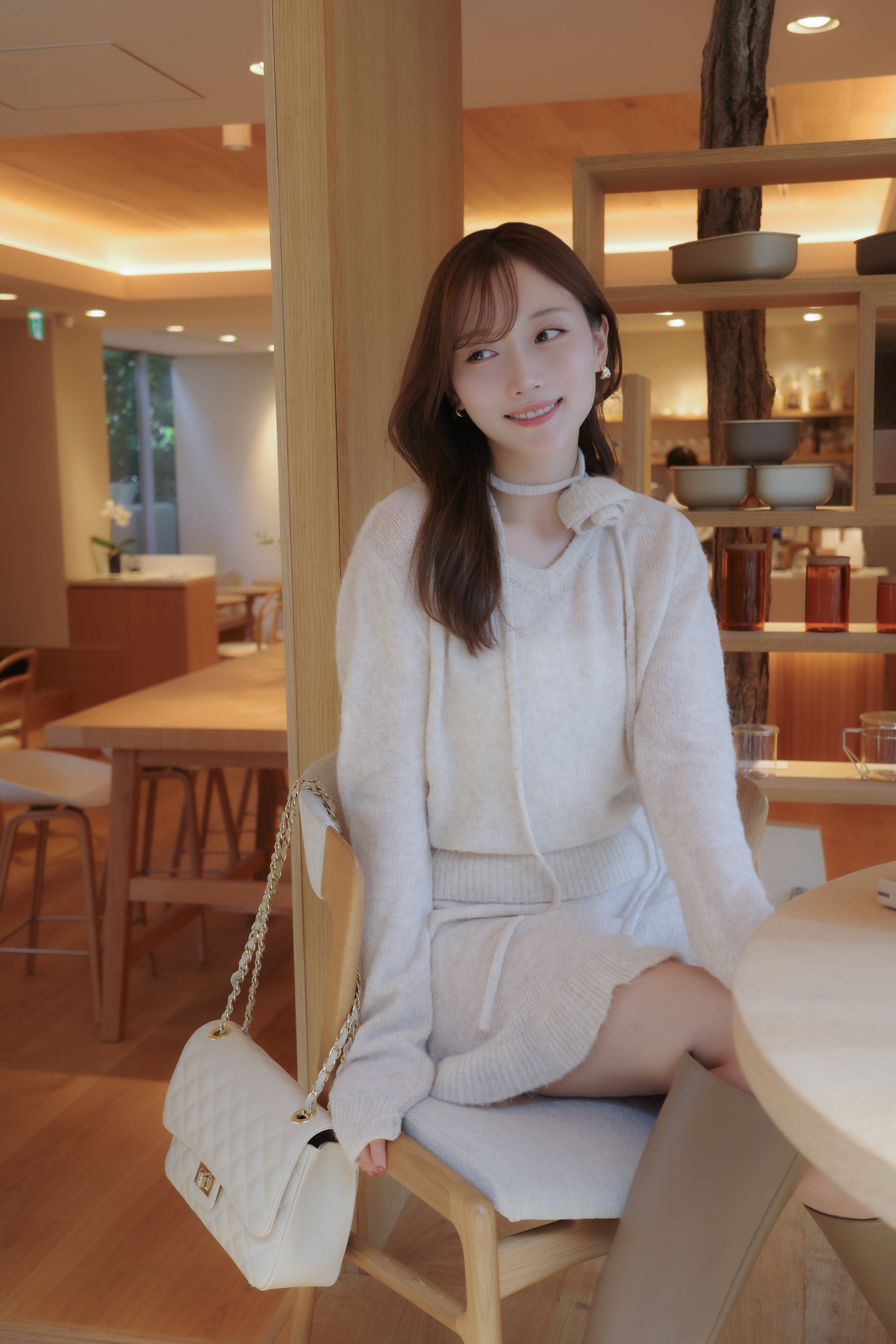 ローズアクセントニットセットアップ – poláura OFFICIAL ONLINE STORE