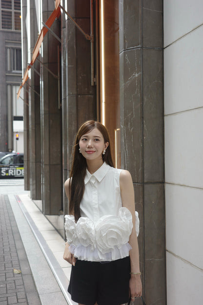 着用モデル：171cm カラー：white