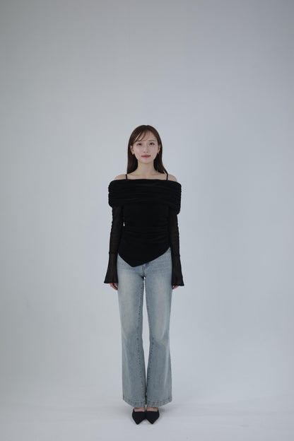 モデル身長：155cm　サイズ：FREE　カラー：white