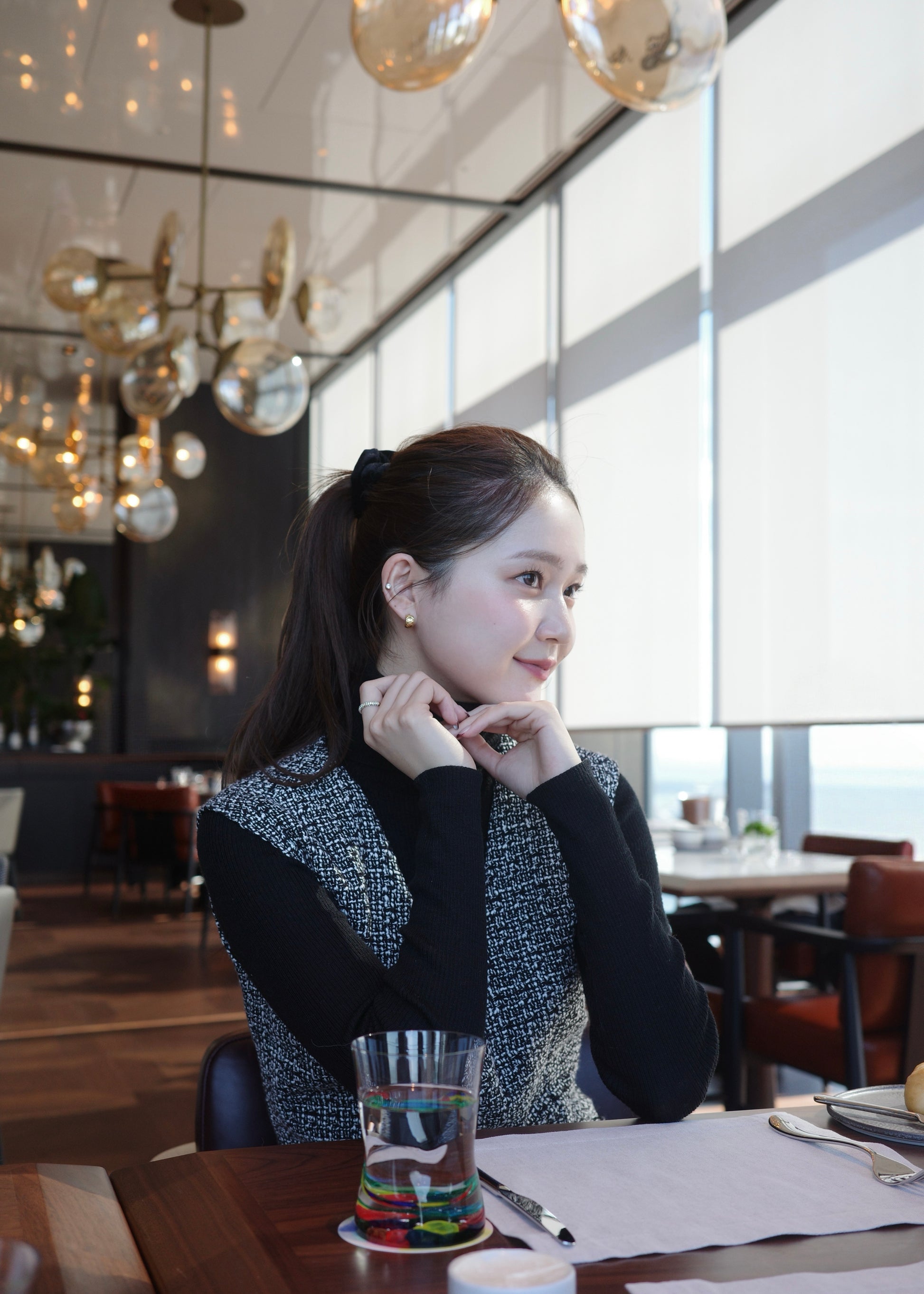 モデル身長：167cm カラー：mix