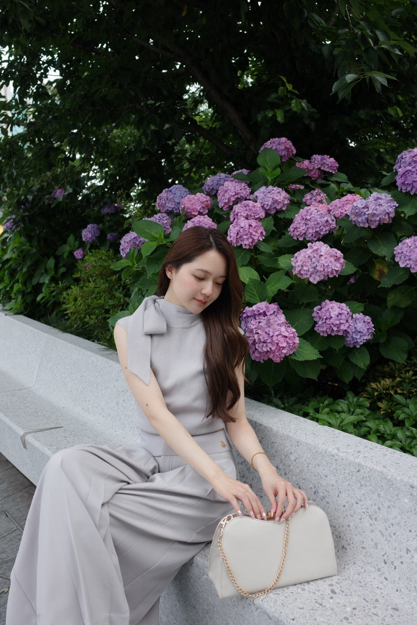 着用モデル：167cm カラー：grey