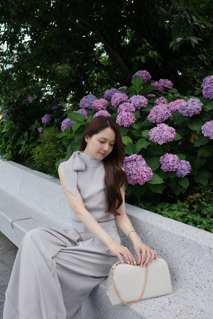 着用モデル：167cm カラー：grey