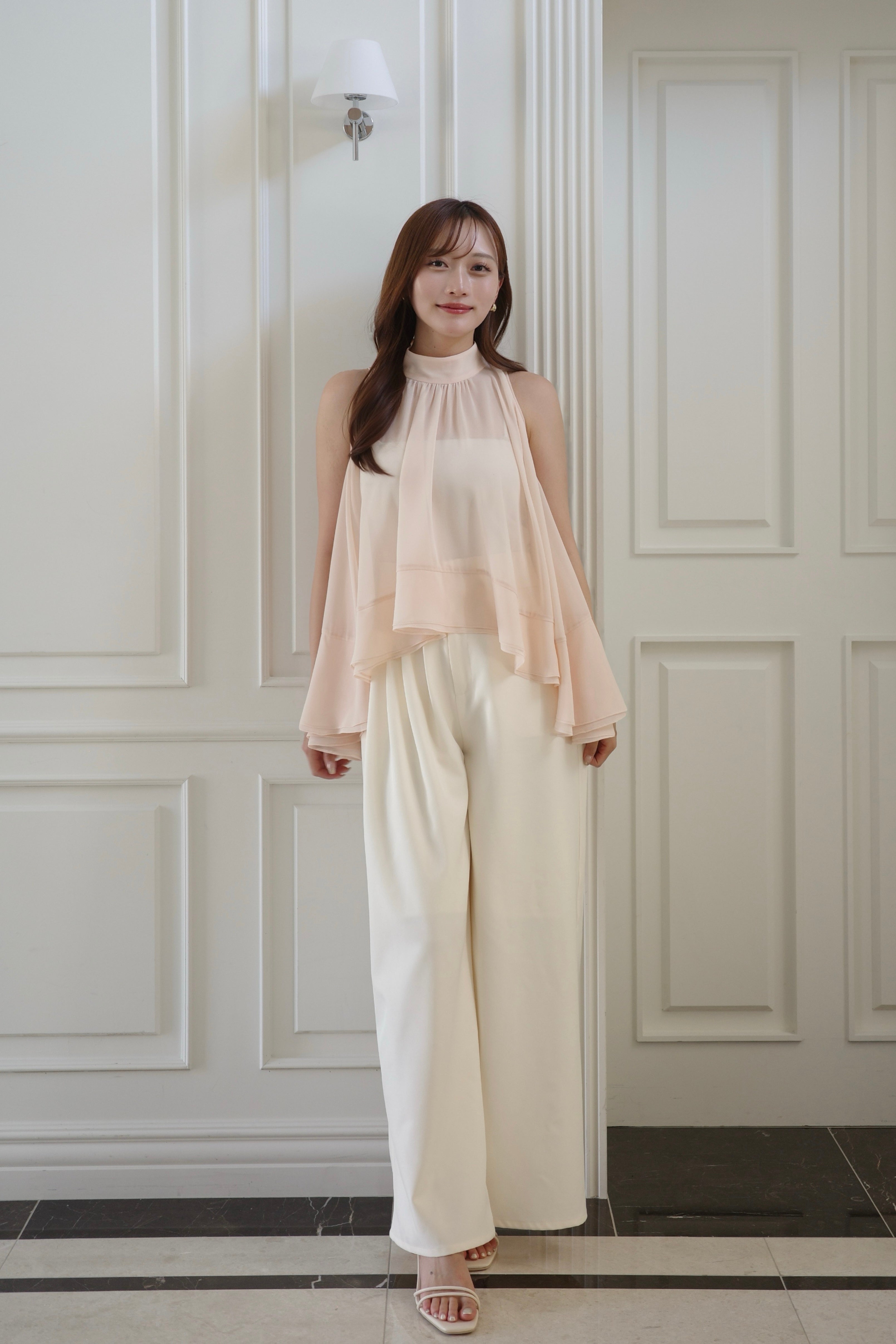 アシンメトリータックワイドパンツ – poláura OFFICIAL ONLINE STORE