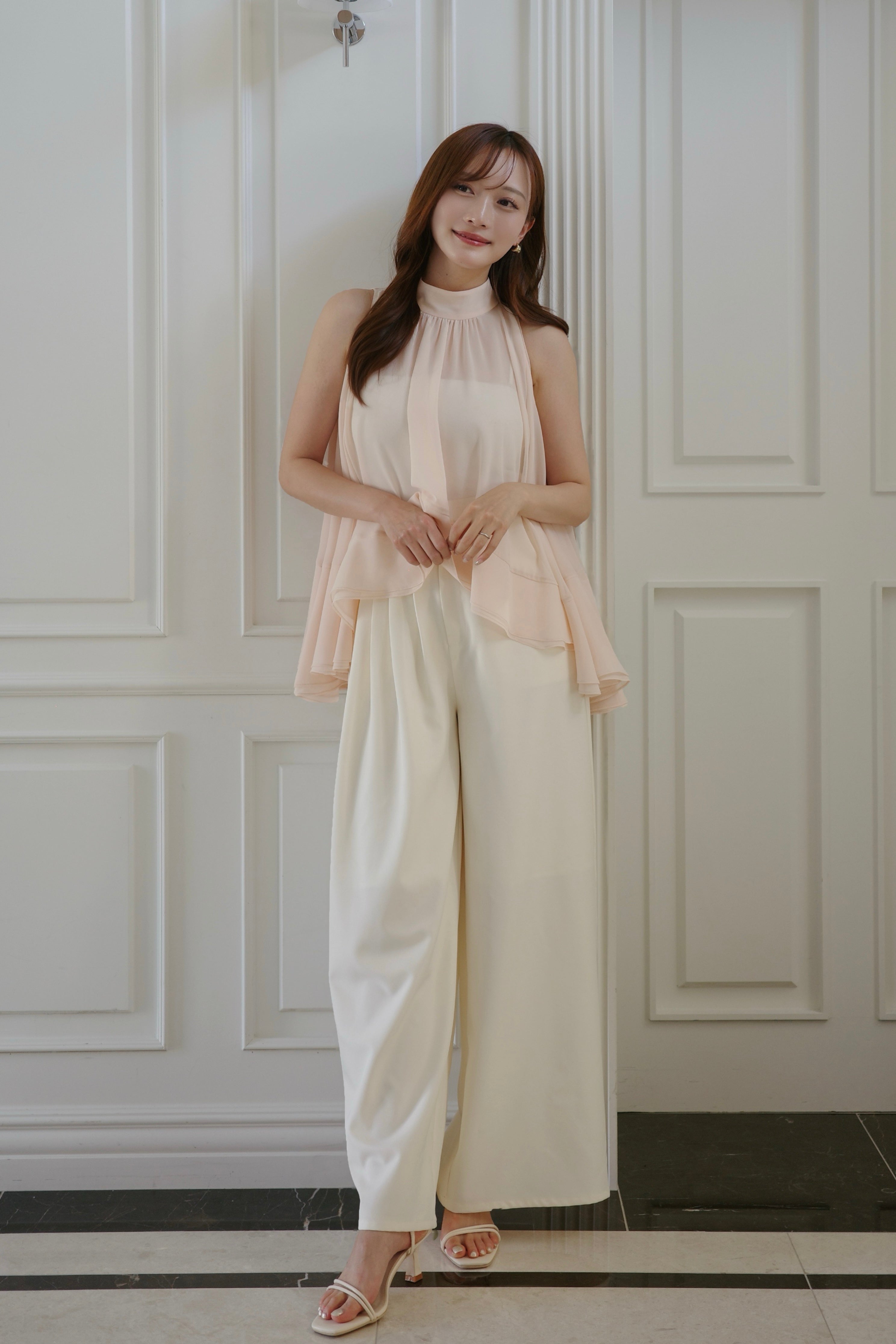 アシンメトリータックワイドパンツ – poláura OFFICIAL ONLINE STORE