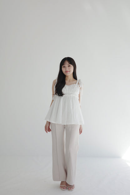 着用モデル：156cm カラー：pale pink サイズ：SS