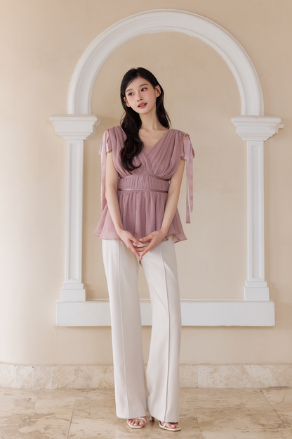モデル身長：166cm カラー：pink