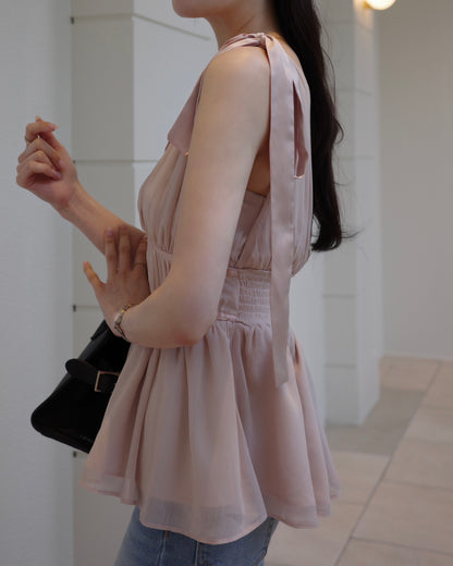 モデル身長：164cm　サイズ：FREE　カラー：pink