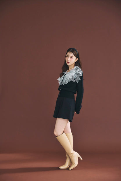 モデル身長：160cm カラー：black