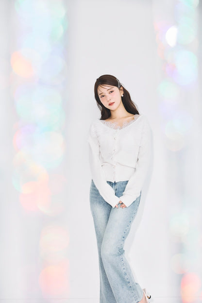 モデル身長：160cm カラー：offwhite サイズ(ボトムス)：S