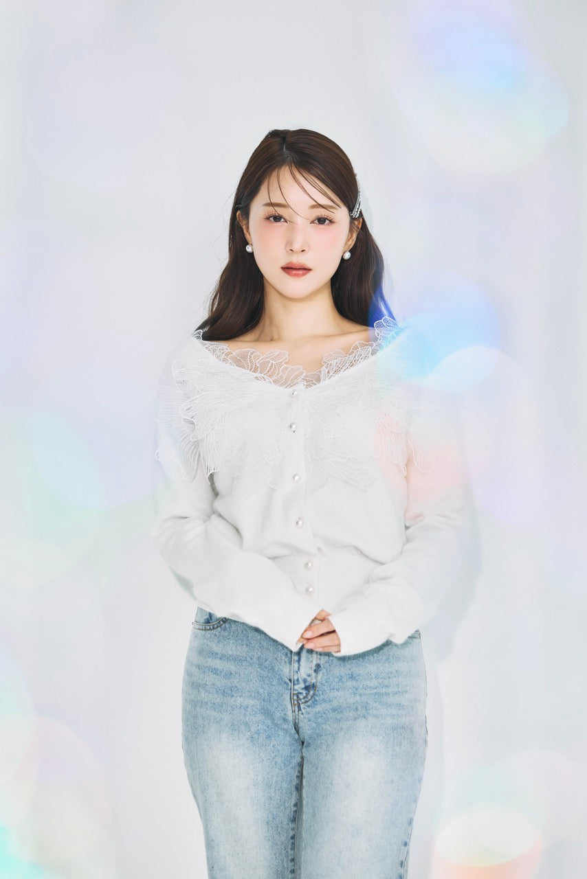 モデル身長：160cm カラー：off white