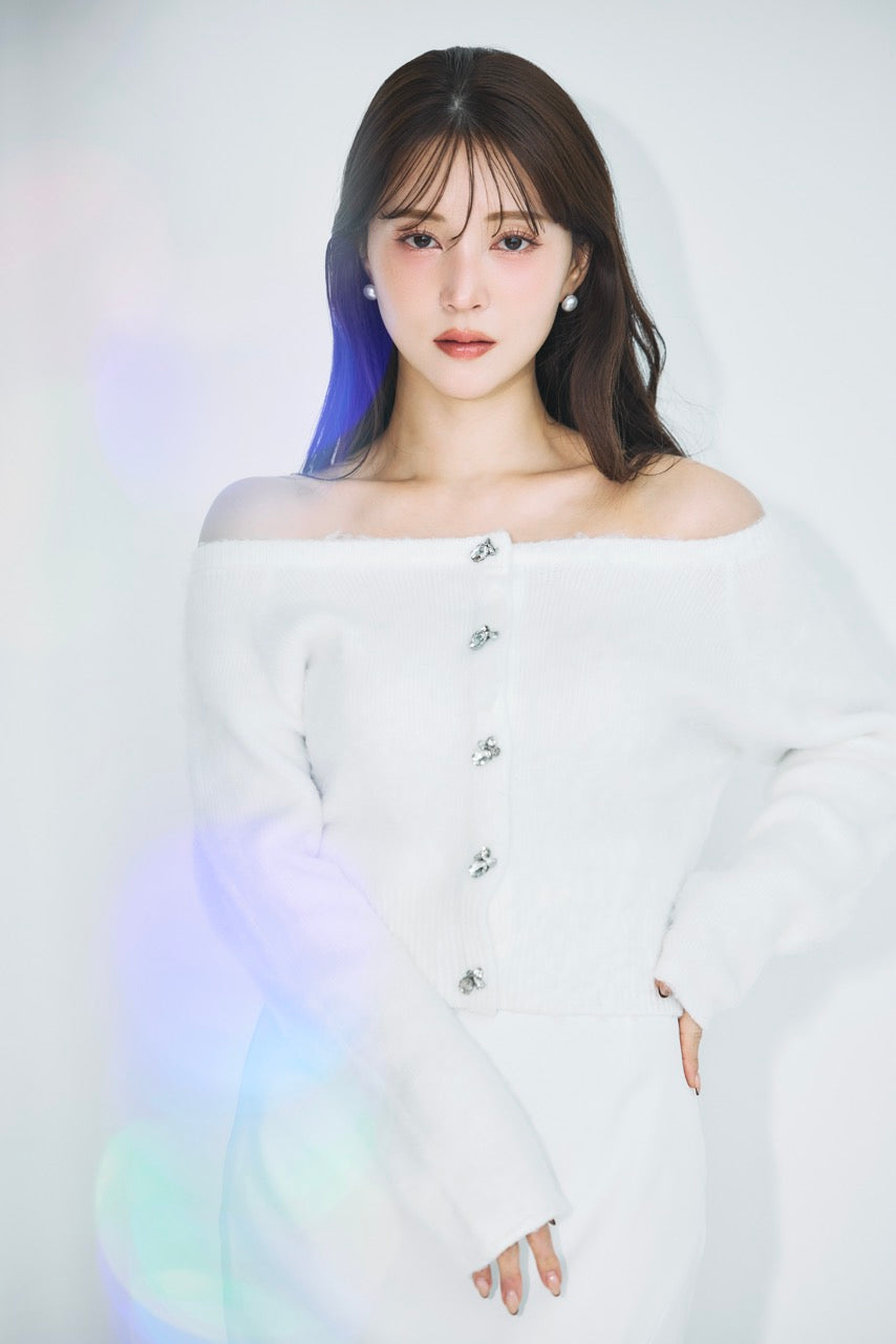 モデル身長：160cm カラー：off white