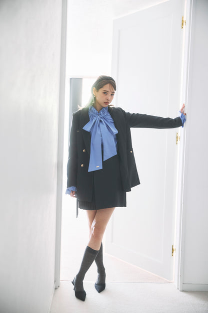 モデル身長：172cm サイズ：FREE カラー：grey