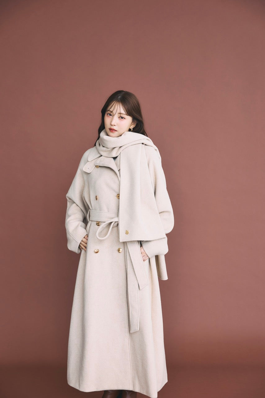 モデル身長：160cm カラー：beige