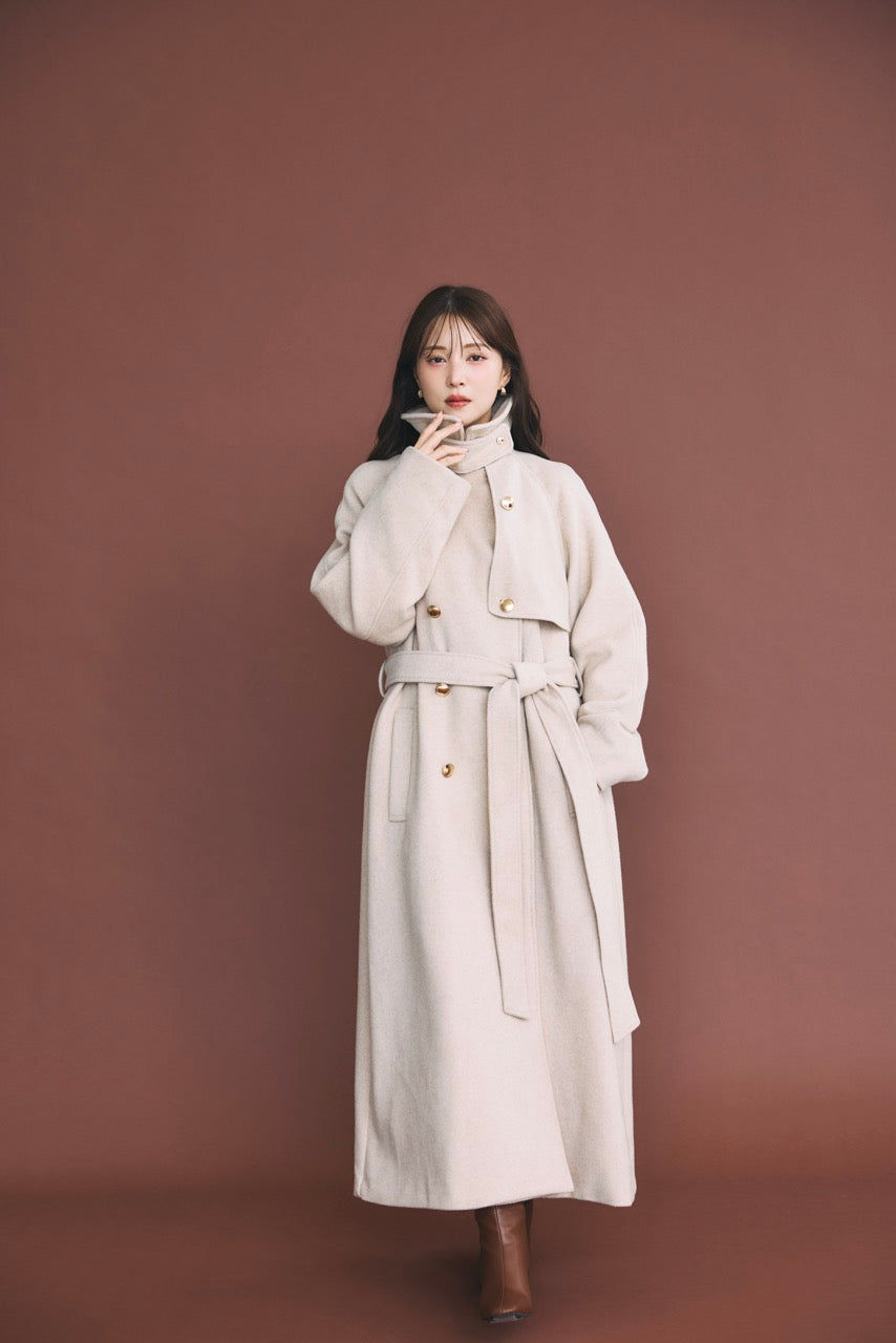 MANY WAYウールロングトレンチコート – poláura OFFICIAL ONLINE STORE