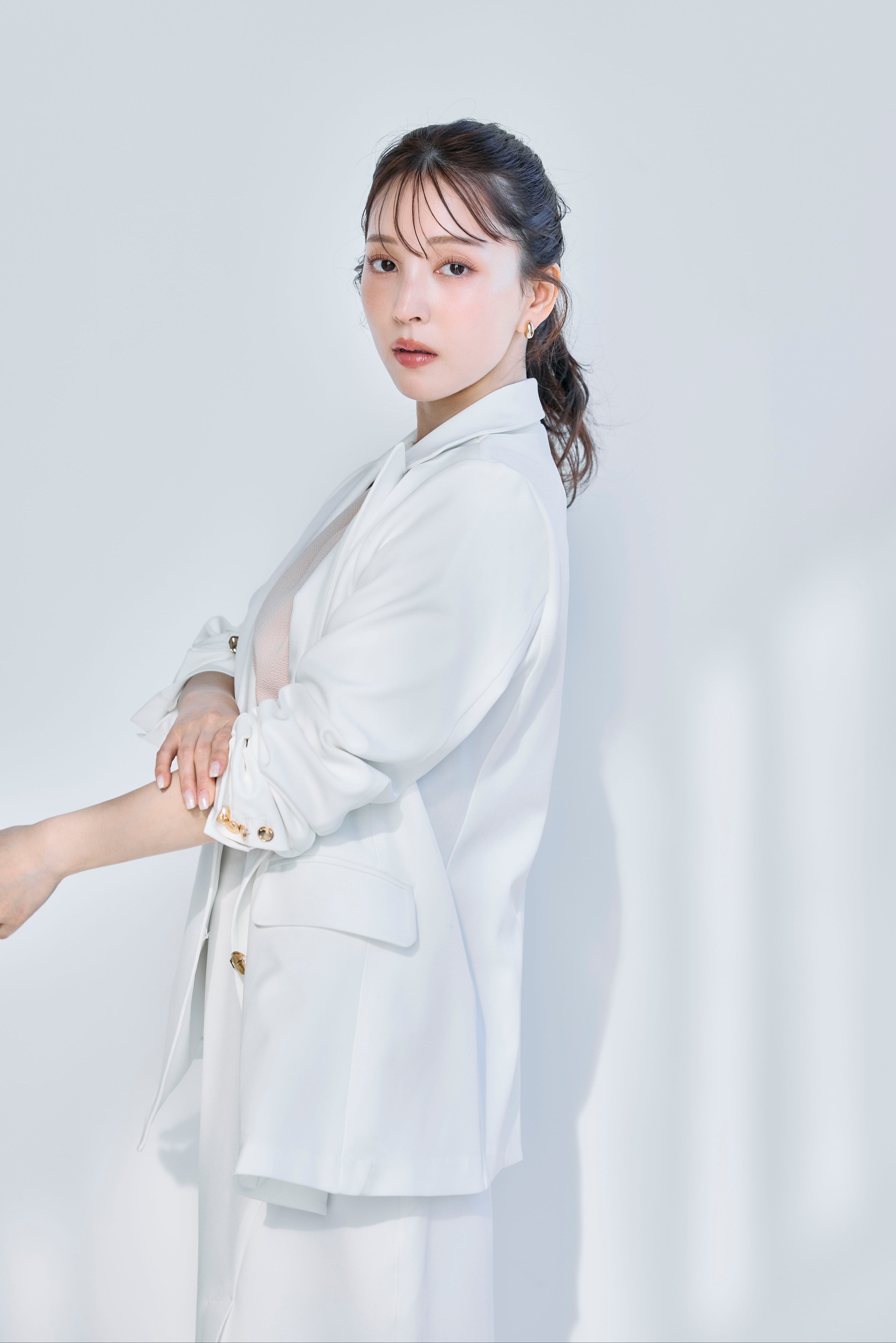 poláura ニュアンスゴールドボタンジャケット ニュアンスゴールドボタンジャケット – poláura OFFICIAL ONLINE