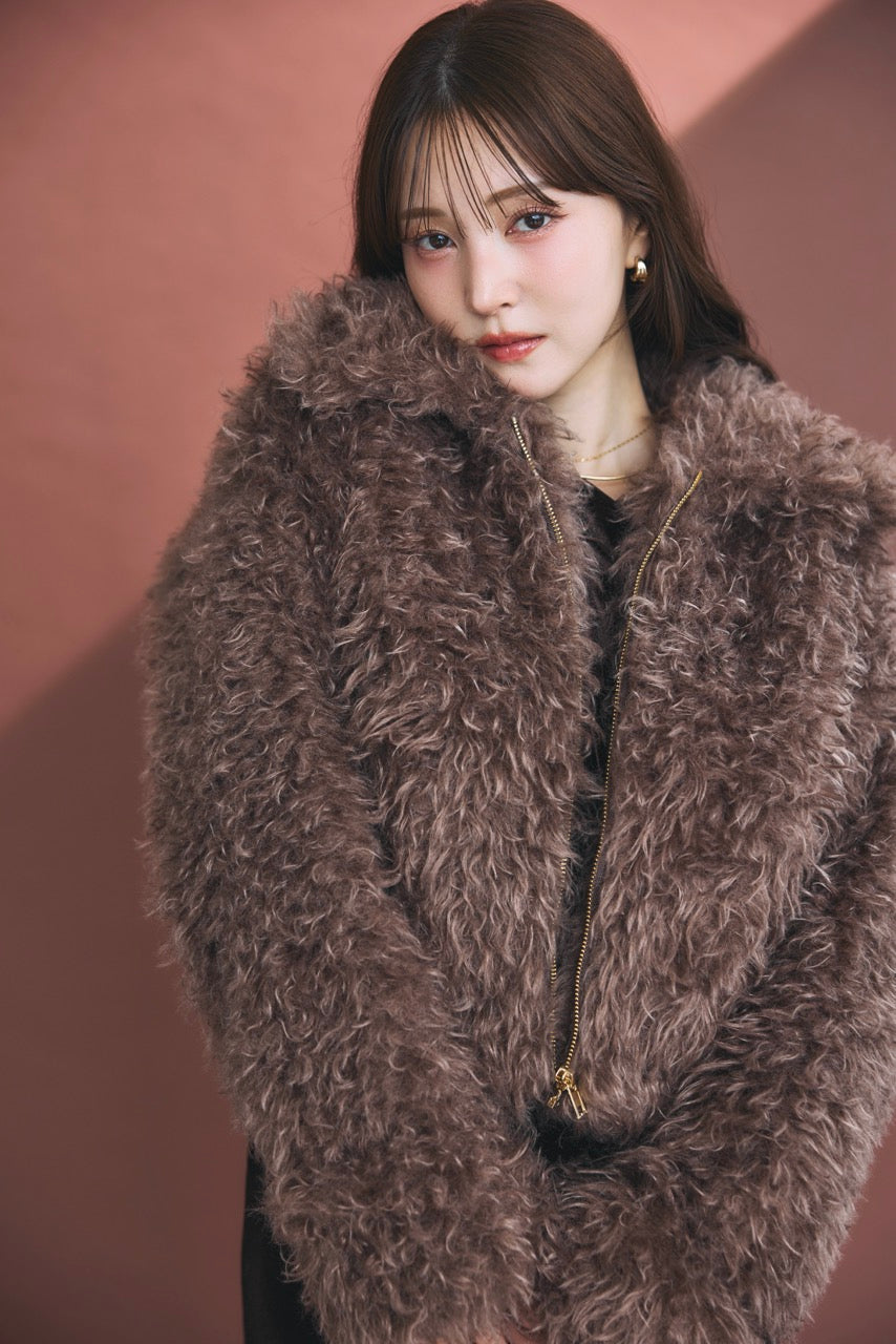 プードルボアブルゾン – poláura OFFICIAL ONLINE STORE