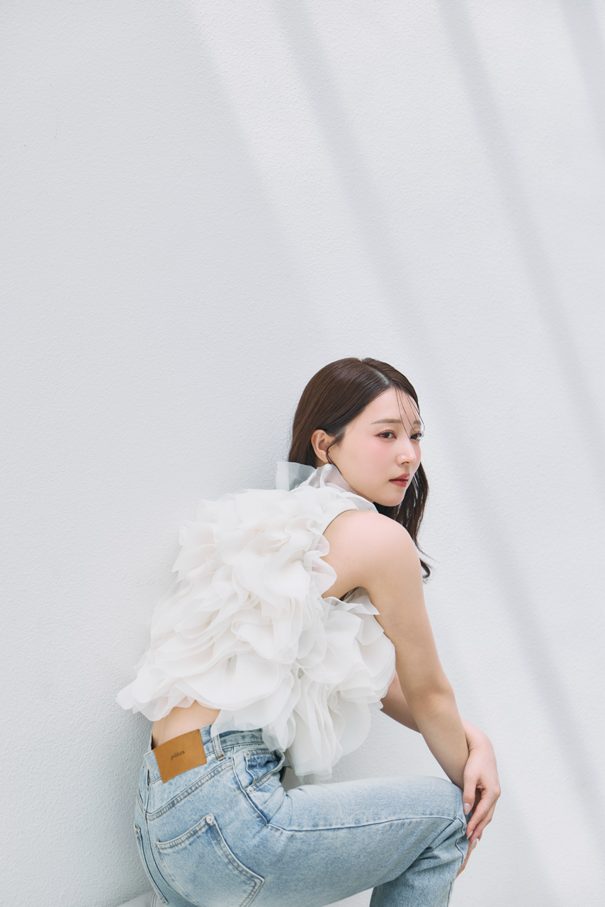 着用モデル：160cm カラー：off white