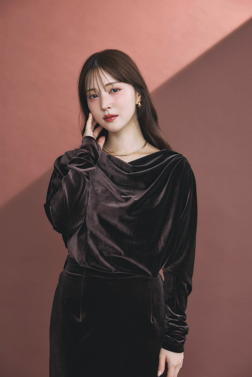 モデル身長：160cm カラー：brown