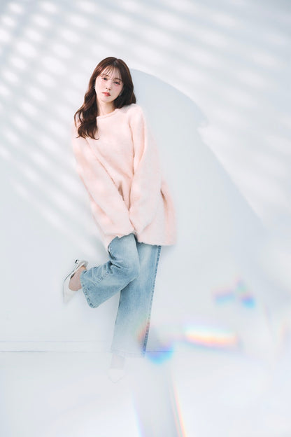 モデル身長：160cm カラー：light pink サイズ(ボトムス)：S