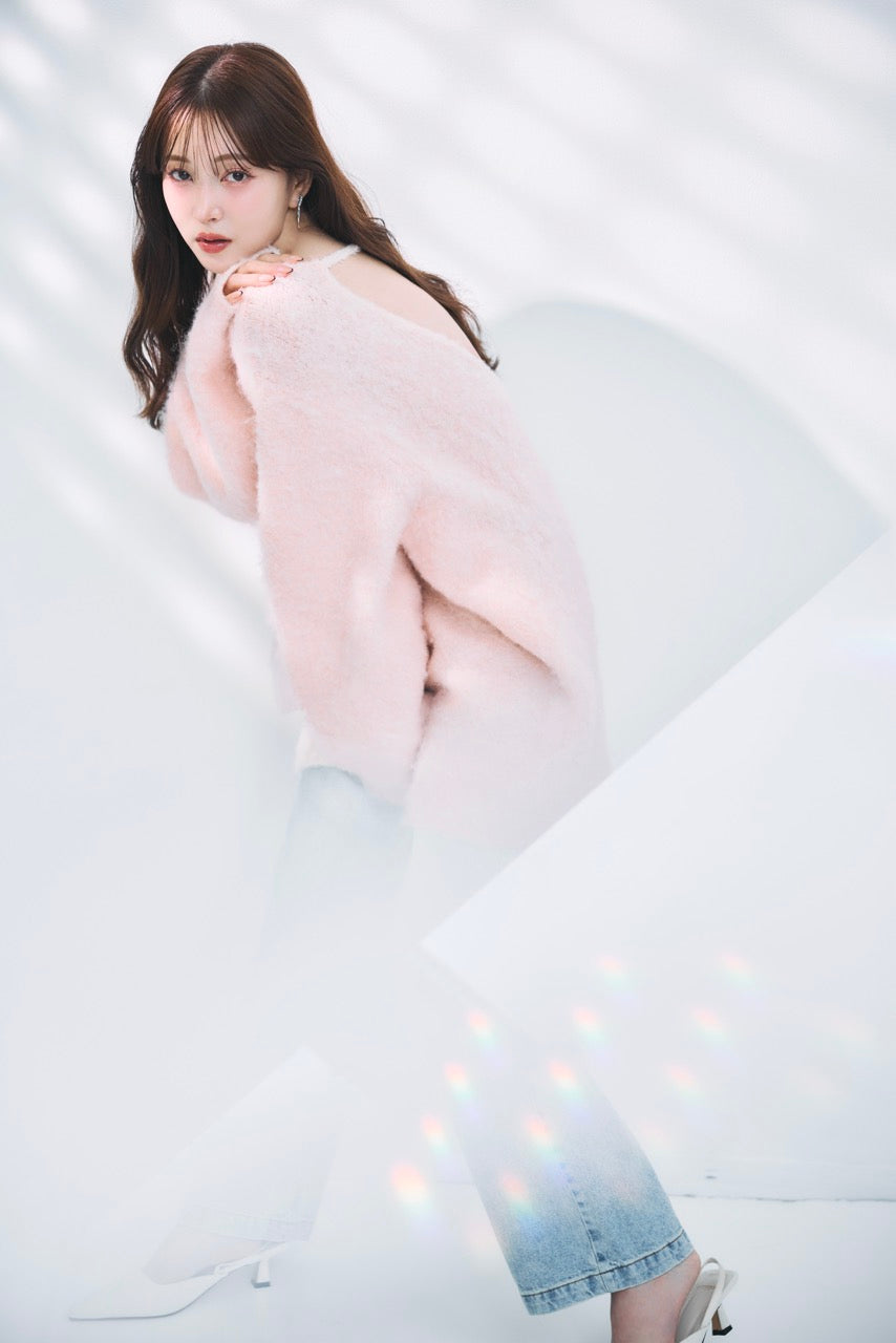 モデル身長：160cm カラー：light pink