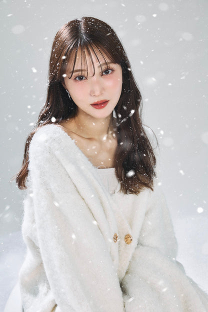 モデル身長：160cm カラー：white