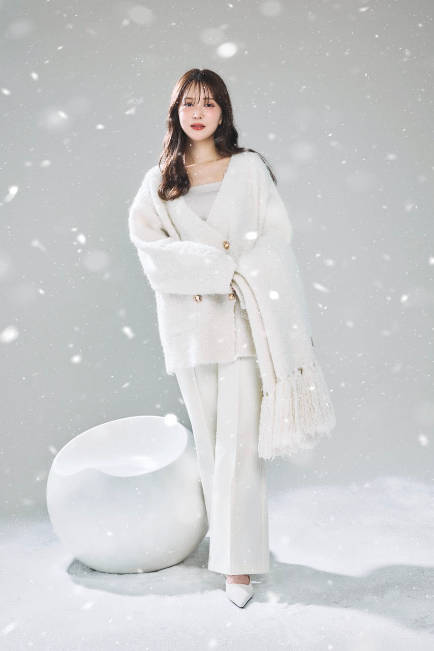 モデル身長：160cm カラー：white