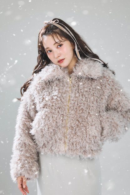 モデル身長：160cm カラー：beige