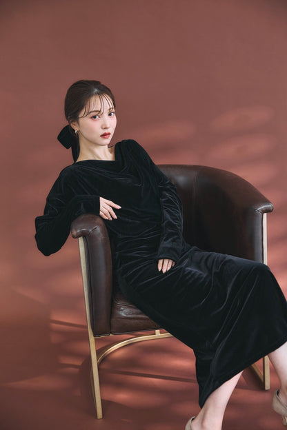 モデル身長：160cm カラー：black