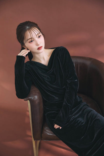 モデル身長：160cm カラー：black