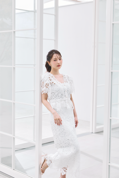 着用モデル：160cm サイズ：ボトムスMM カラー：white